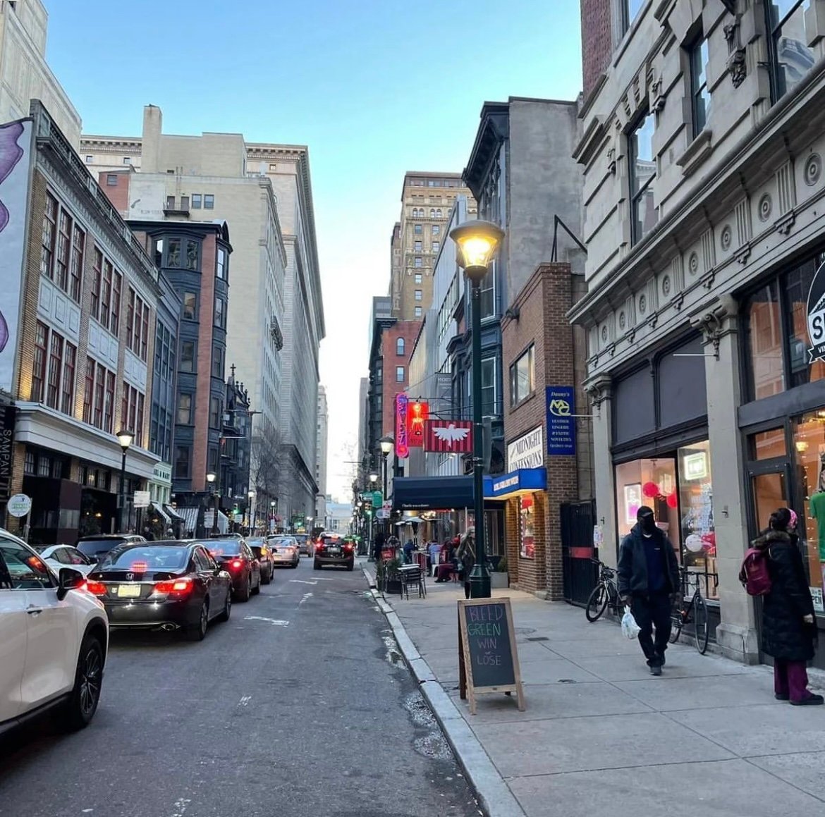 Philadelphia: 2020 and 2023. Which looks like a more productive street?