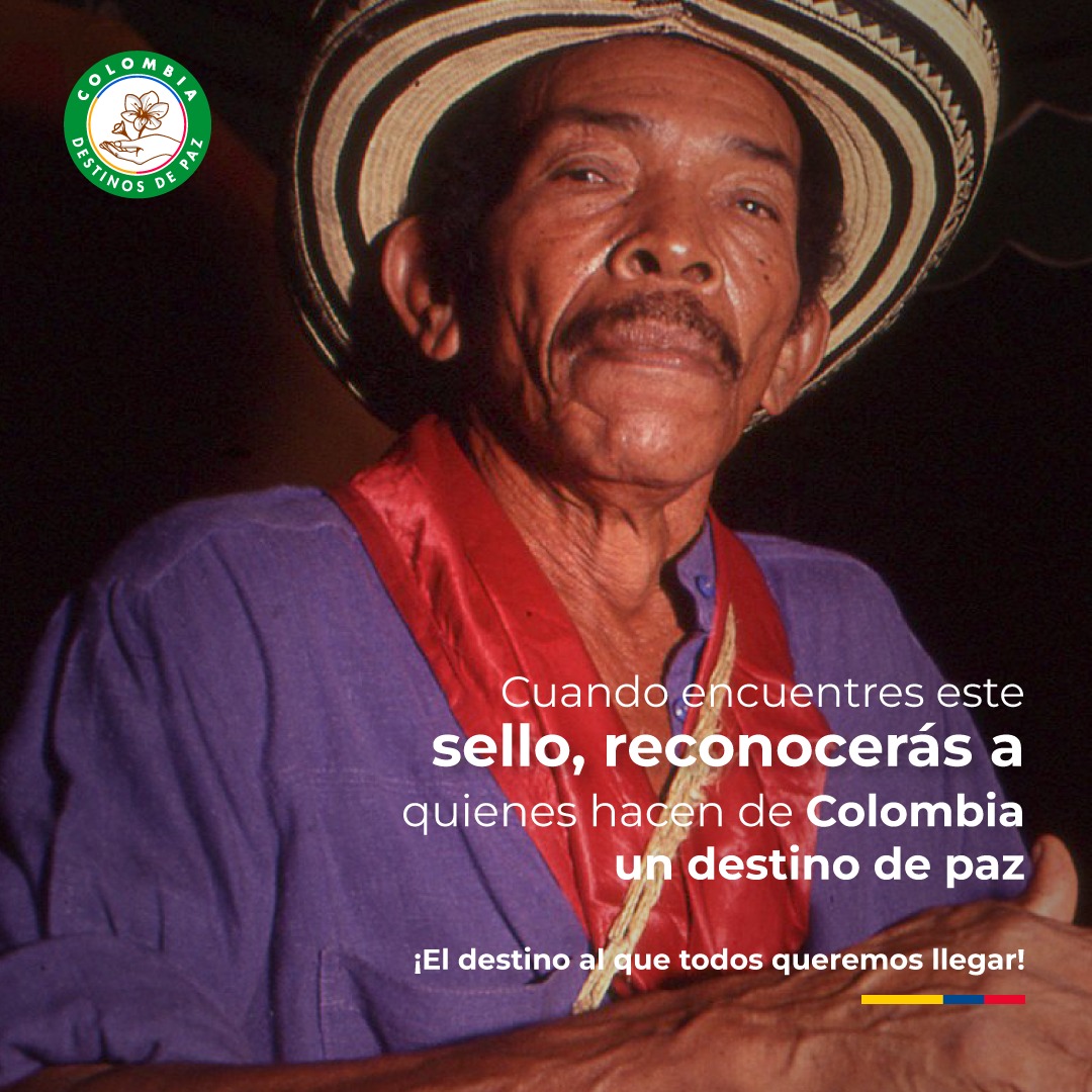 MincomercioCo's tweet photo. El sello #ColombiaDestinosDePaz permite visibilizar y dignificar la memoria histórica y fomentar desde el turismo, una cultura de paz, reconciliación y convivencia. Conoce más y haz parte de esta iniciativa en https://t.co/d4QkFANSO0 https://t.co/cW40MvBu1W