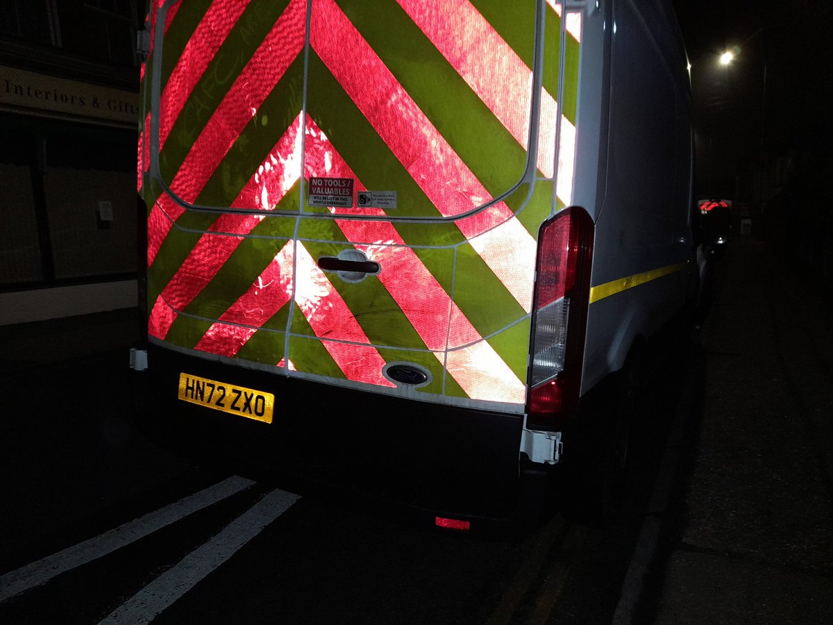 grhough's tweet photo. @NSRAPT @NorfolkPolice any chance of someone booking this illegally parked van tonight. Right on the Bells Road Avondale Road junction in Great Yarmouth, leaving no room for entering and exiting vehicles to pass. https://t.co/zxZcUdXP3R