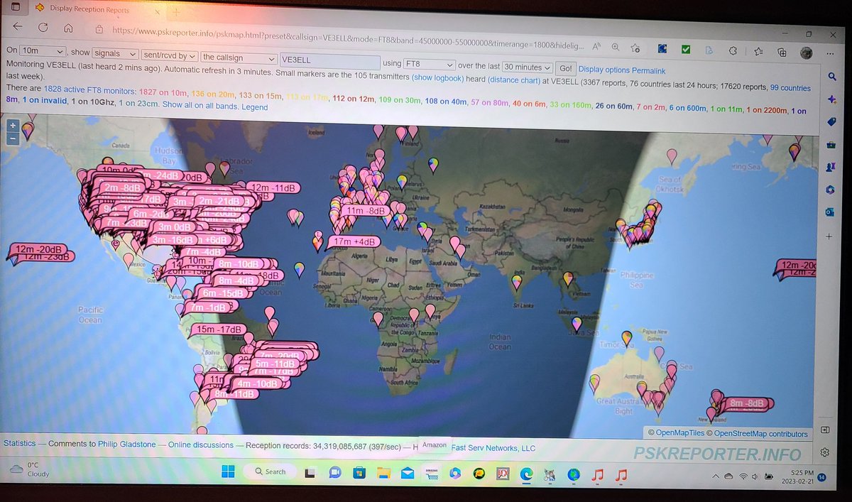 10M band using 6btv antenna
