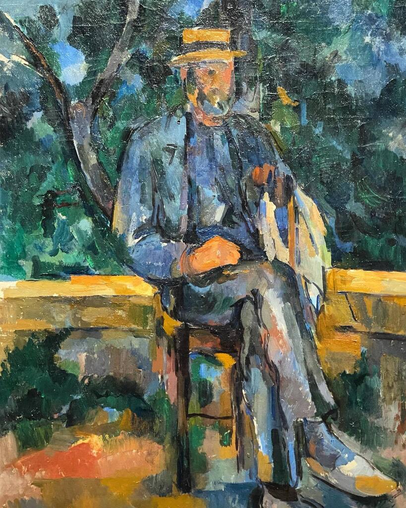 MNQdesign's tweet photo. Seated man #cezanne https://t.co/3eMS8ElJjO studio@makingnoisequietly.com https://t.co/3eMS8ElJjO https://t.co/9GTqiuQJP8