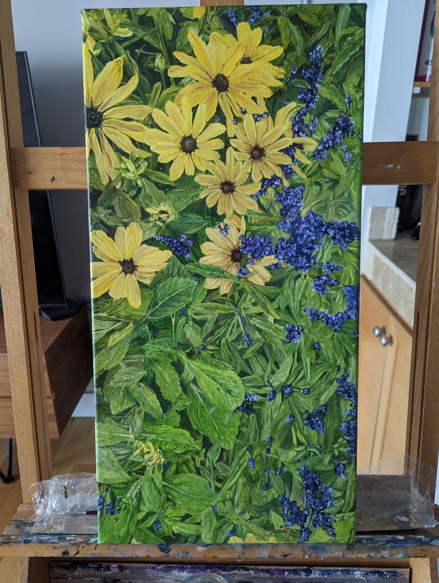 AKAYTek's tweet photo. Florals for my solo show https://t.co/qL84ZZktLZ