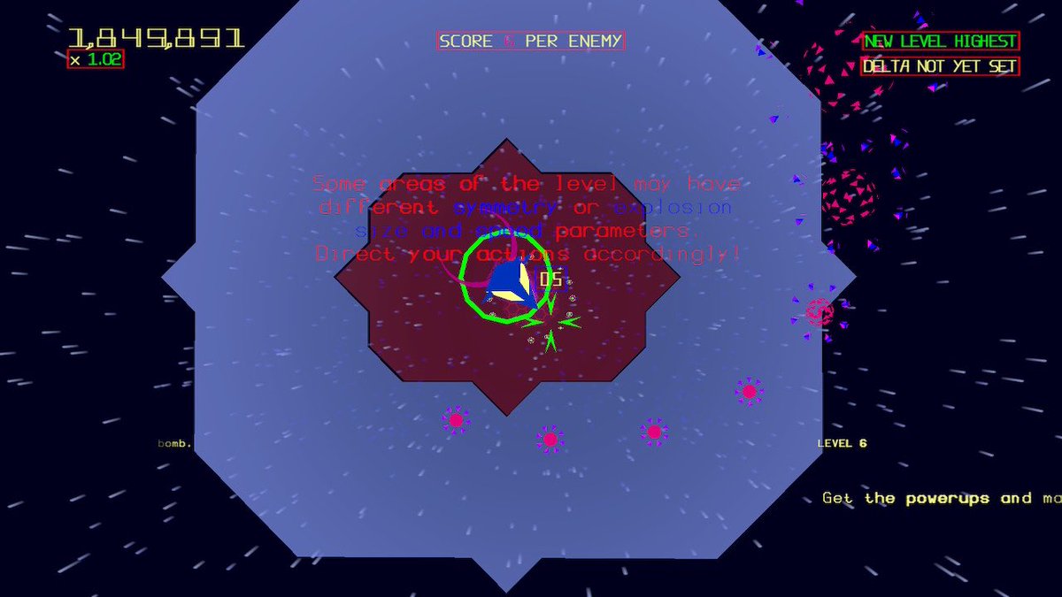 ChrisSmithster's tweet photo. Akka Arrh is a wonderful take on tower defence. Beautiful Minter magic at play. Looks incredible on the OLED screen. https://t.co/Bdxkn0A9Q2