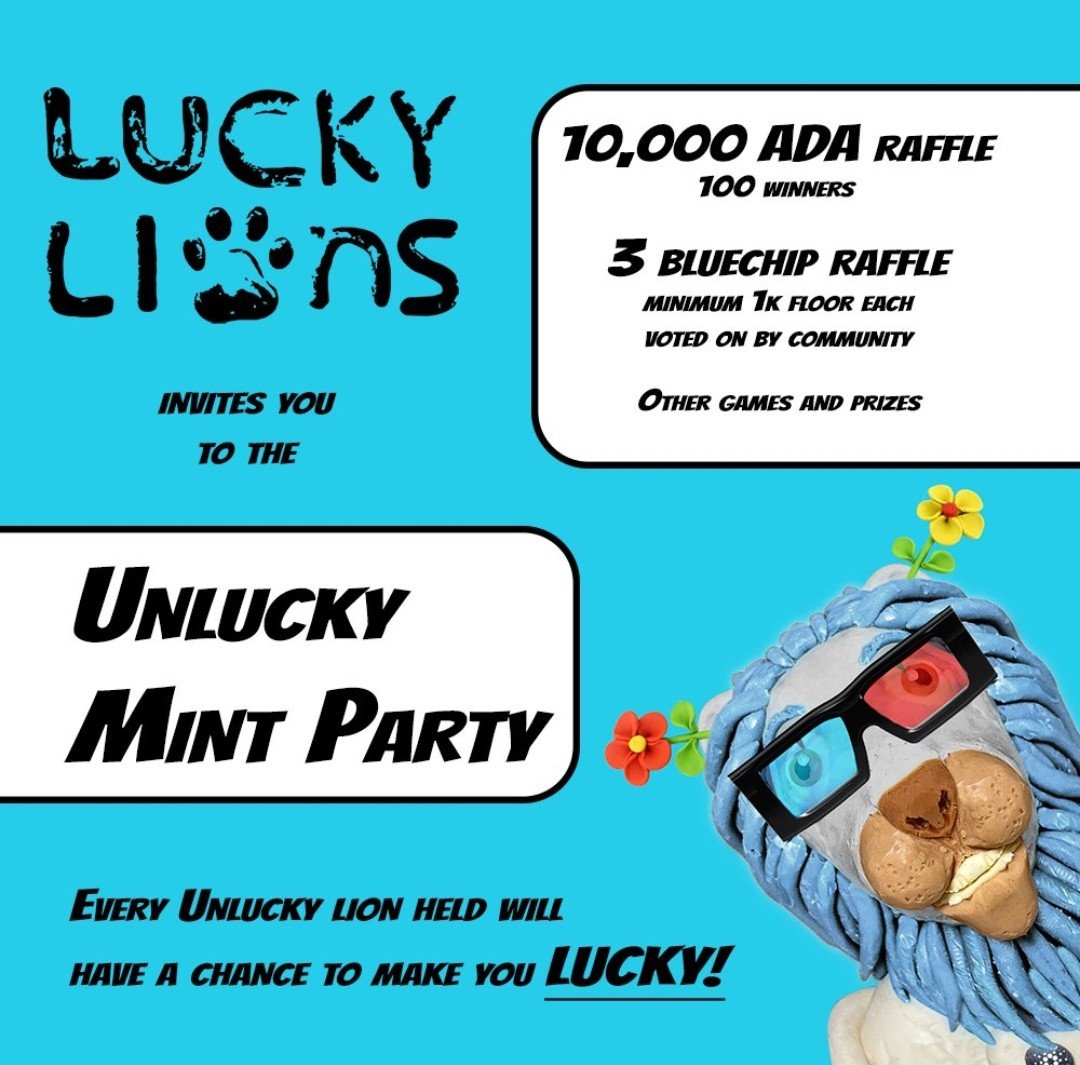 VespaCNFT's tweet photo. Don't miss this opportunity!!
Mint/burn now.
LFG 🎉🎉🎉🎉🎉
@LuckyLionsCNFT #ADA #CNFT #NFT #Community #Caedano #CNFTCommunity #CNFTGiveaway #lionrock https://t.co/D079KB6g2q