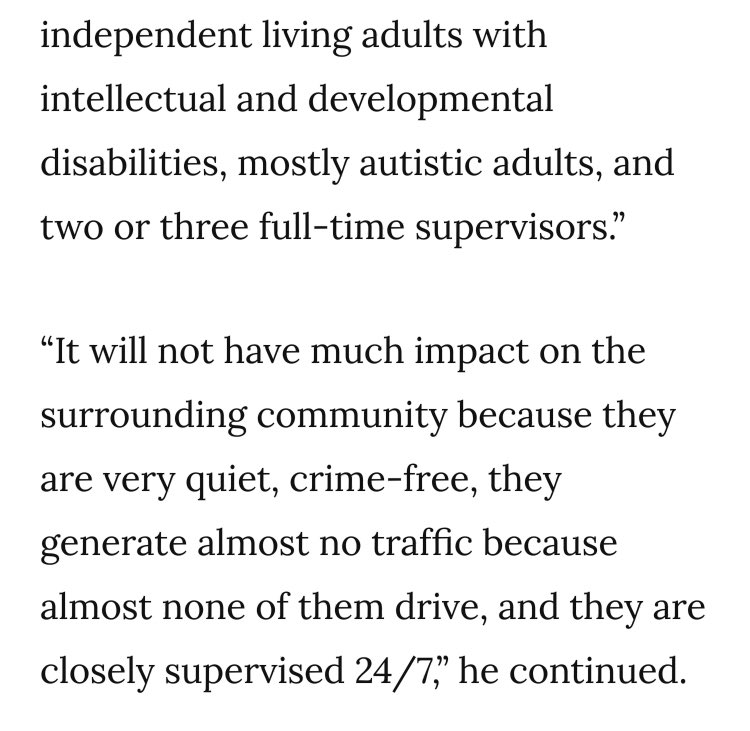 tangofaebatelli's tweet photo. Tell me you’re weaponizing a group of ppl you don’t understand in order to continue harming another group of ppl you don’t understand without telling me…

What disgusting way to wield #ActuallyAutistic folks against other groups of ppl also in need of the basic right of housing. https://t.co/uOaIvdutuC