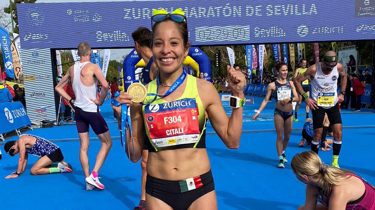 Esfericover's tweet photo. CITLALI MOSCOTE CLASIFICA PARA LOS JUEGOS OLÍMPICOS 2024🏆

Citlali Moscote quien firmó su clasificación al Campeonato Mundial de Atletismo, se convirtió en la primera atleta mexicana en conseguir la marca para los Juegos Olímpicos París 2024.

#CitlaliMoscote #México #Atletismo https://t.co/uCRzTjPIXy