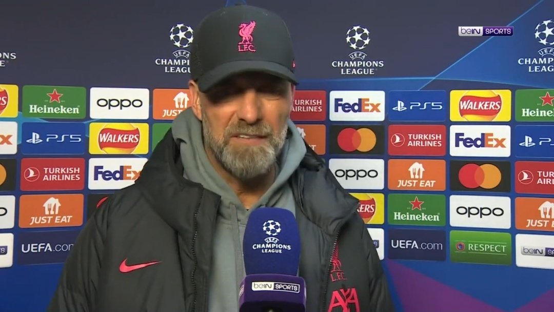 🚨🚨🚨🚨🚨 يورغن كلوب:

" لازالت هناك مباراة في مدريد ونريد تحقيق الإنتصار."