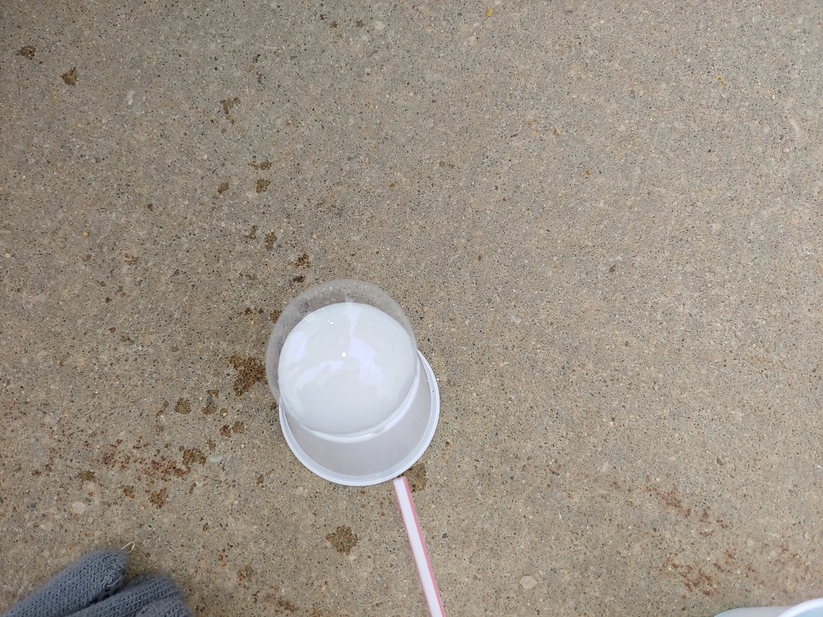 Perfect day to watch bubbles freeze-little wind, and cold temperatures. <a href="/KMElem/">KM Elementary School</a>