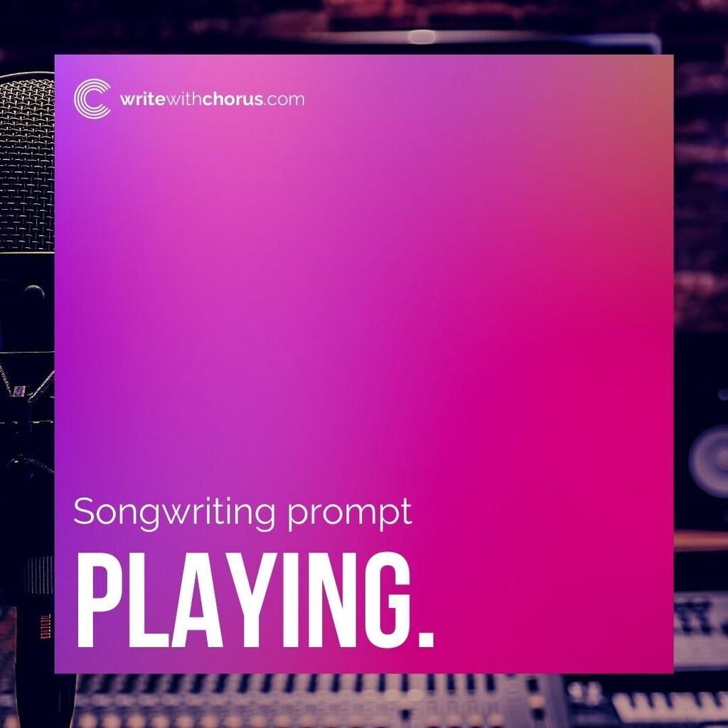 WriteWithChorus's tweet photo. PLAYING.
#writewithchorus #song #newsong #songwriter https://t.co/nWumuGTvY0 https://t.co/dfzliCDjUf