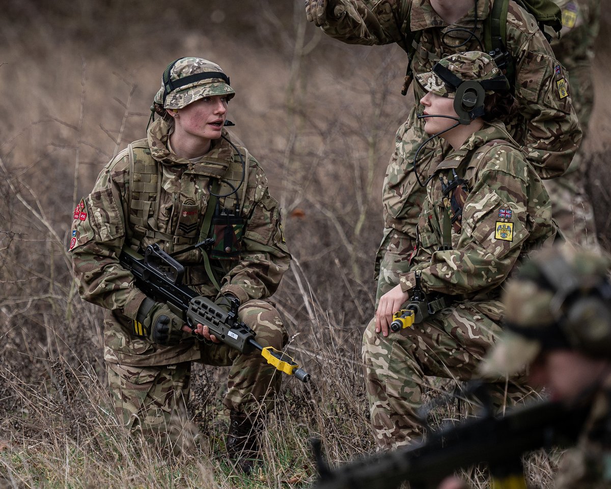 The section commander and 2IC coming up with a cunning plan to take care of the enemy.

@armycadetsuk