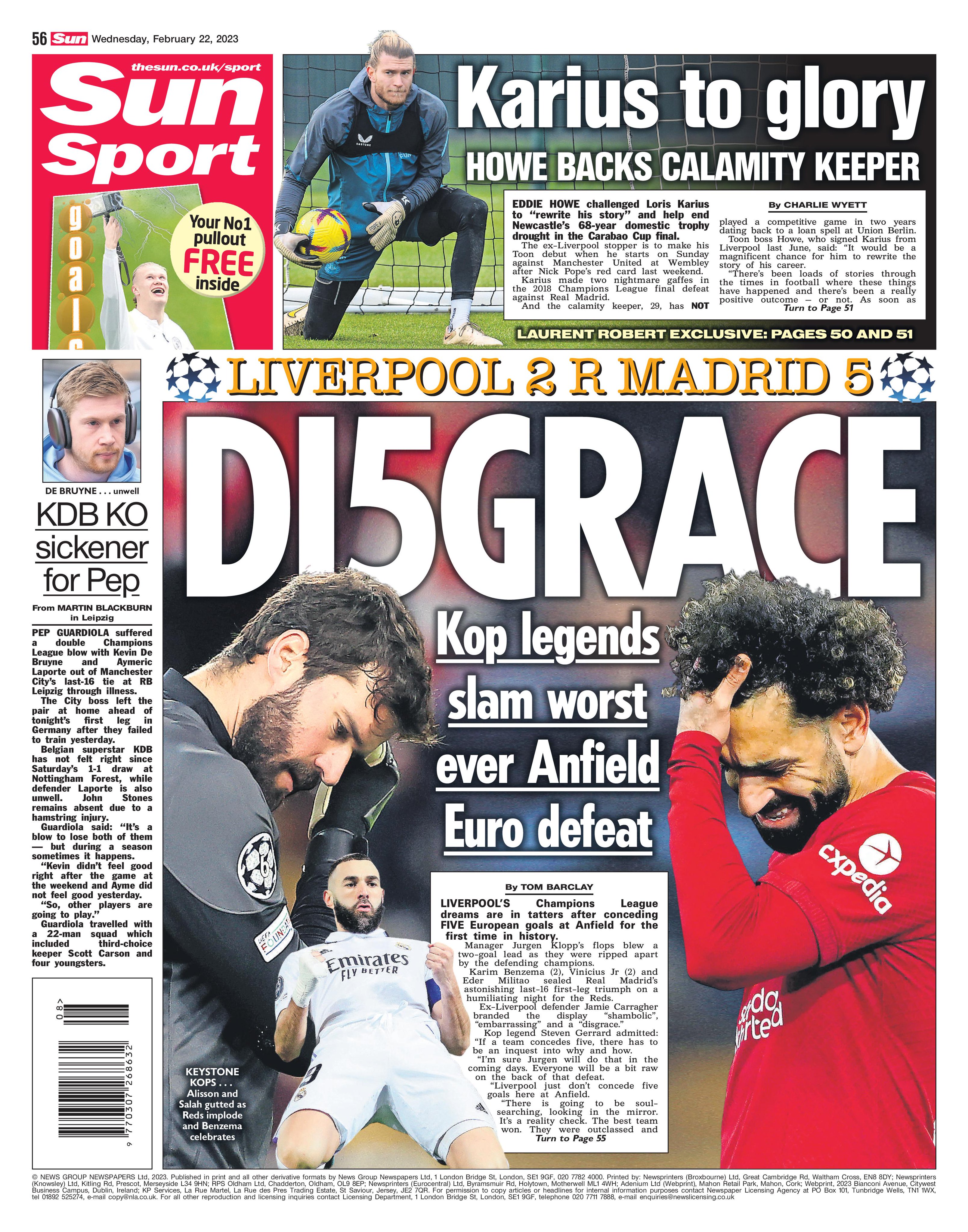 The sun football news deals
