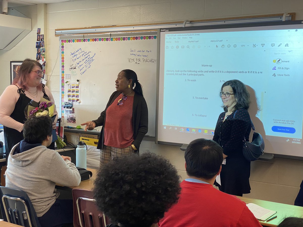 Congratulations Cristina Procaccino, Region 3 Secondary Teacher of the Year. Thank you for all that you do for our students and for leading our teachers as well. #EaglePride <a href="/FCPSR3/">FCPS Region 3</a> <a href="/graceetayloredd/">Grace E. Taylor, Ed.D.</a> <a href="/monica_bentley1/">Monica Bentley (she/her/hers)</a> <a href="/CaitlynSaxton/">Caitlyn Saxton (she/her)</a> <a href="/edisonss1ap/">AP Nocera</a> <a href="/MsMBStarkey/">MsMaryBethStarkey</a>