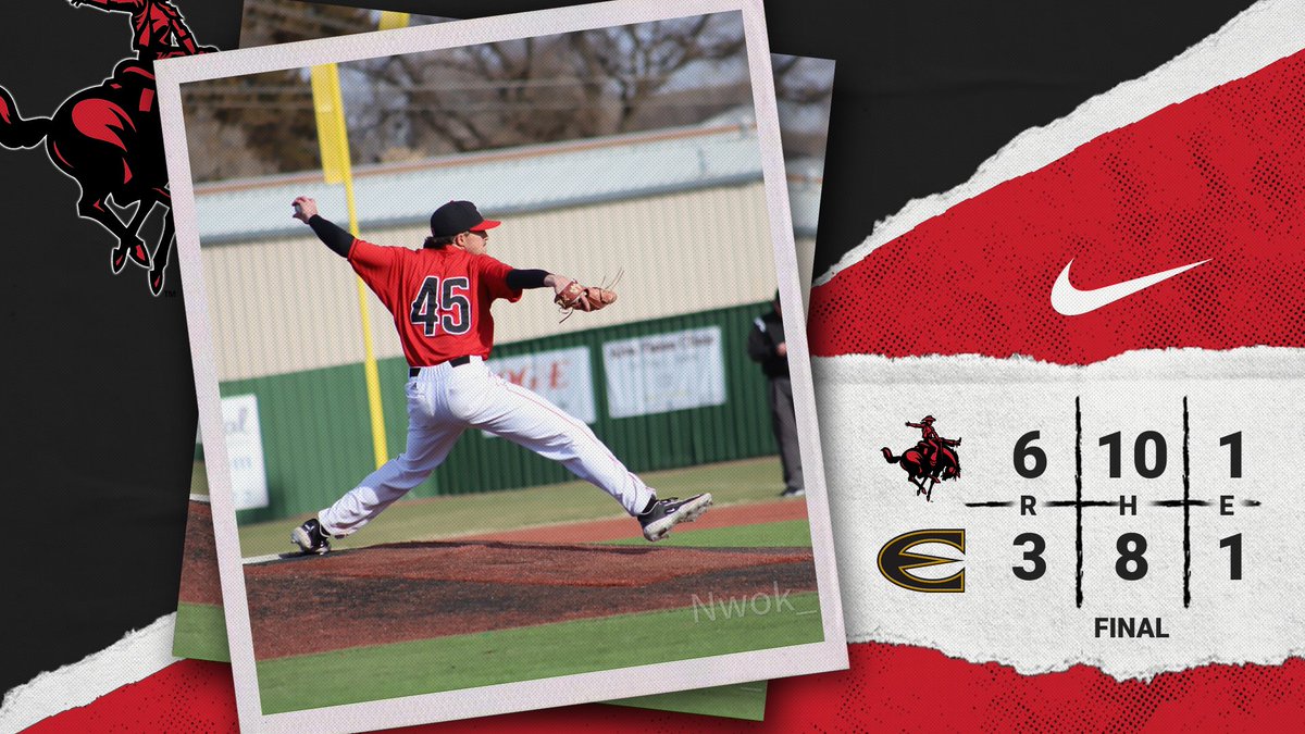 RANGERS WIN!! Northwestern closes out the victory Tuesday! Harley Shaffer with two home runs as the Rangers hit six solo shots! 
#RRR