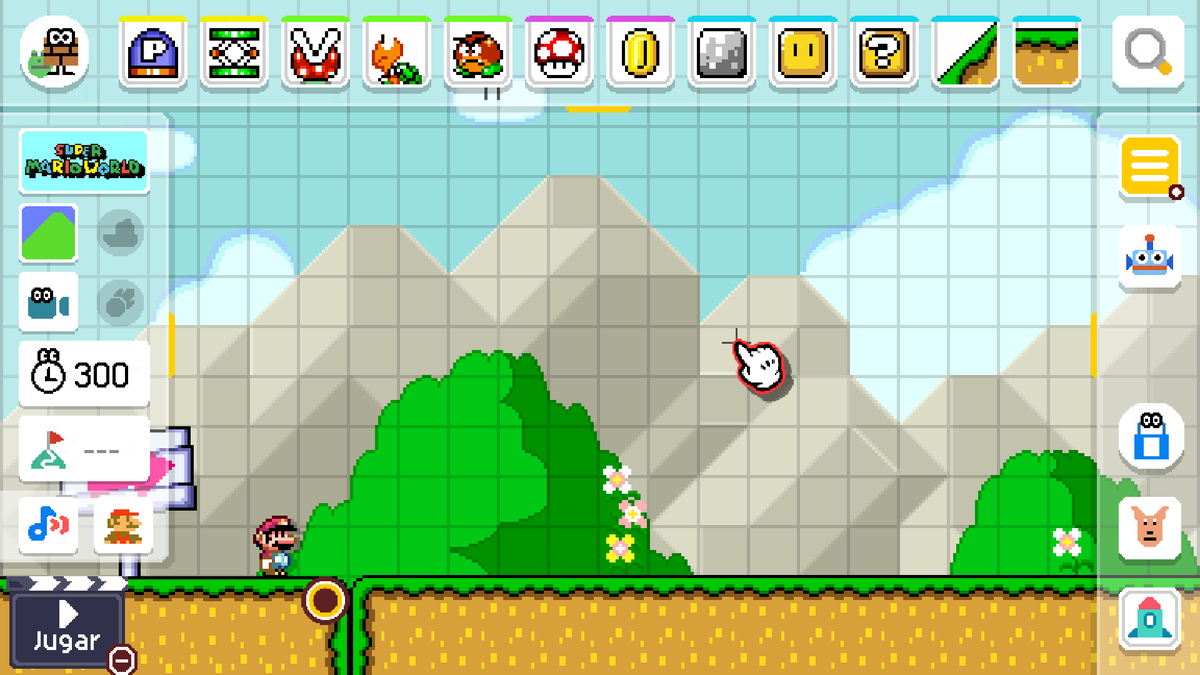 EngineKingdom's tweet photo. Para los que no estén enterados:
El HD de SMMWE se hará para el interfaz del juego, el gameplay en el estilo de NSMBU se mantendrá igual por ahora.
Aquí un pequeño vistazo a la nueva interfaz en alta definición: #SMMWE https://t.co/vDFyVPI7rt