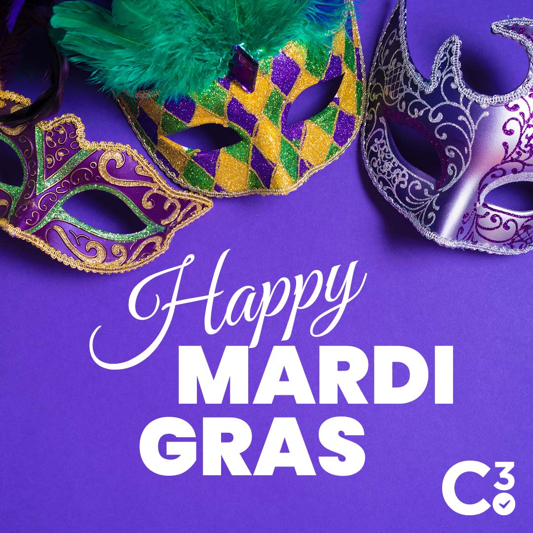 Laissez les bons temps rouler! 😀

#C3 #PACE #MardiGras #GoodTimes