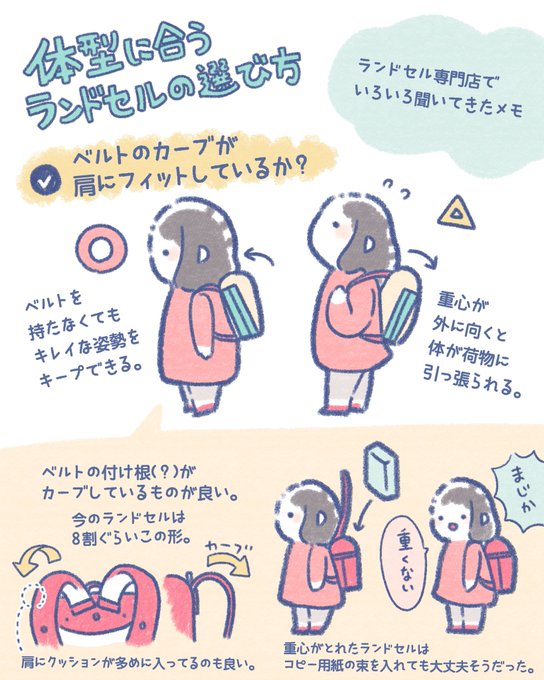 ラン活がわからなすぎてランドセルについて専門店で色々聞いてきたメモ 
