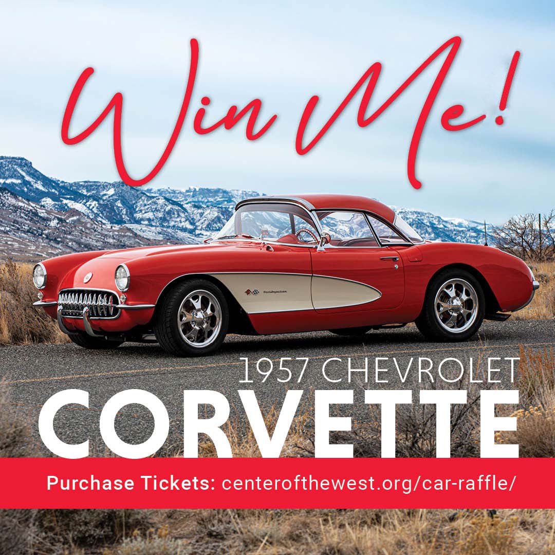 centerofthewest's tweet photo. Ever dream of hitting the road in a classic Corvette? We just happen to have one as this year's car raffle prize! Enter for your chance to win a 1957 Resto-Mod. You know you want to! Info & tix: https://t.co/x72P6xxx3L
#winacorvette #1957corvette #centerofthewest #carraffle https://t.co/FzVpzuGAyl