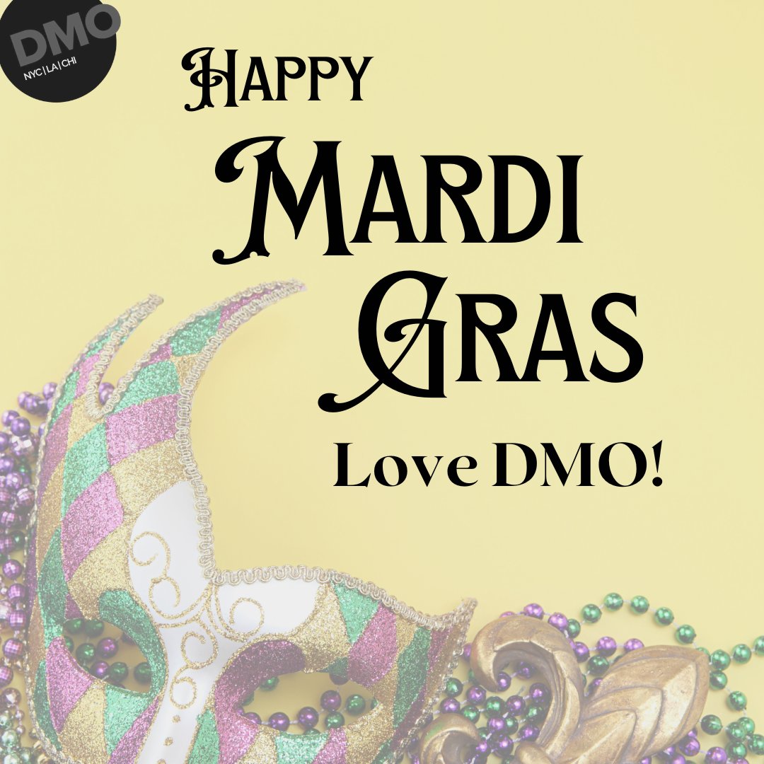 Feathers, beads, and masks - it's time to let loose and celebrate Mardi Gras! Happy #FatTuesday #MardiGras #LetTheGoodTimesRoll