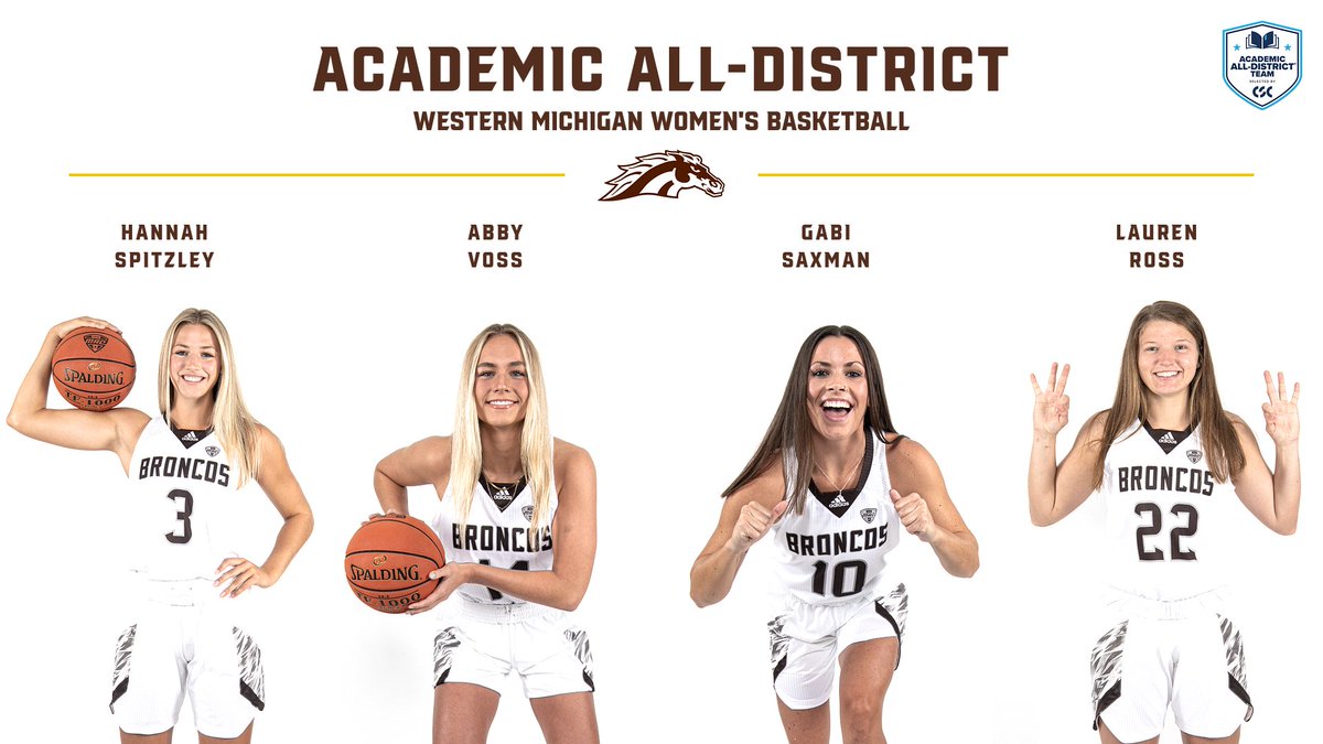 Women's Basketball Lands Four on Academic All-District Team 📚 

📰  buff.ly/3YP7uYQ 

#BroncosReign