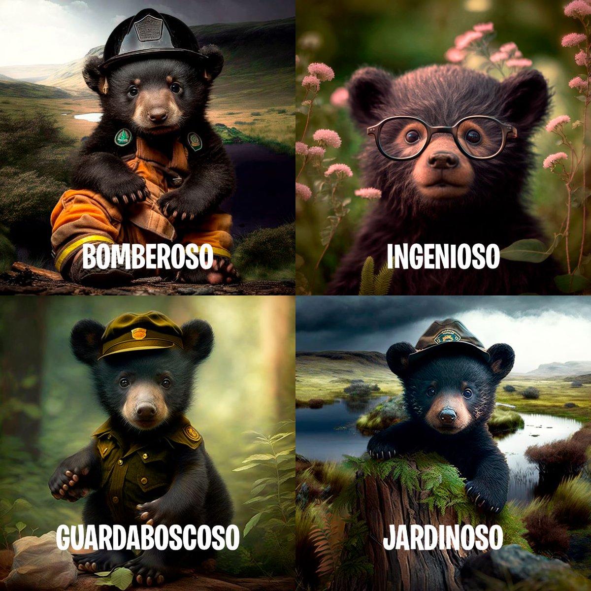 En el Día Internacional para la Protección de los Osos del Mundo, queremos resaltar la labor de todos estos ositos que están comprometidos con el cuidado del medio ambiente. Comenta el osito que más te guste. 
#PonteLosAnteojosPorLaVida 🐻