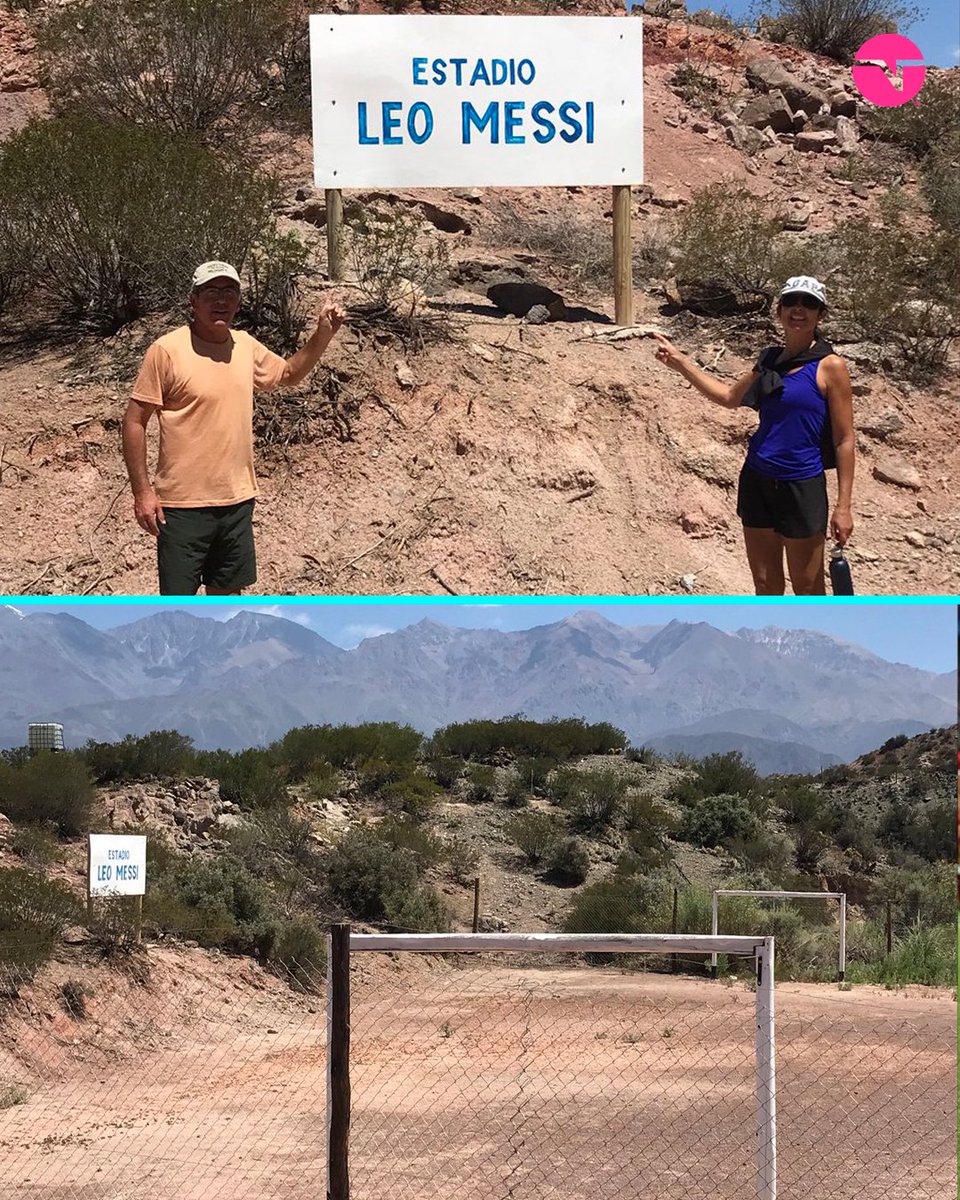 TNTSportsAR's tweet photo. MI PAÍS MI PAÍS 🫶🇦🇷

En Potrerillos, Mendoza, está la única cancha que lleva el nombre de Lionel Messi.

📷 @chiapettafede https://t.co/yi5YSOvIeu