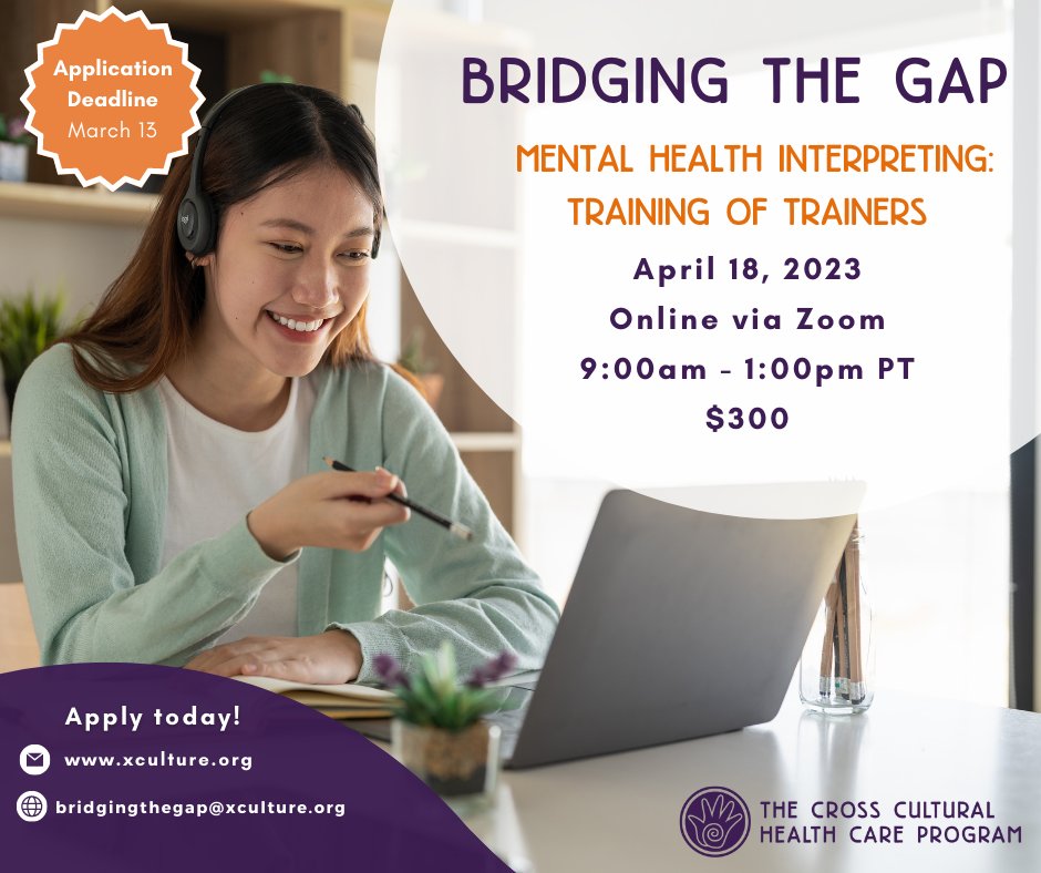 Cross Cultural Health Care Program (CCHCP) tweet media