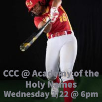 Cheer on your Marauders Softball team as they go on the road to take on the Academy of the Holy Names Jaguars