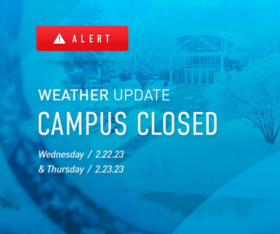 Due to extreme weather, Dakota State University will close its campus and shift classes to remote learning for Wednesday, February 22 and Thursday, February 23.