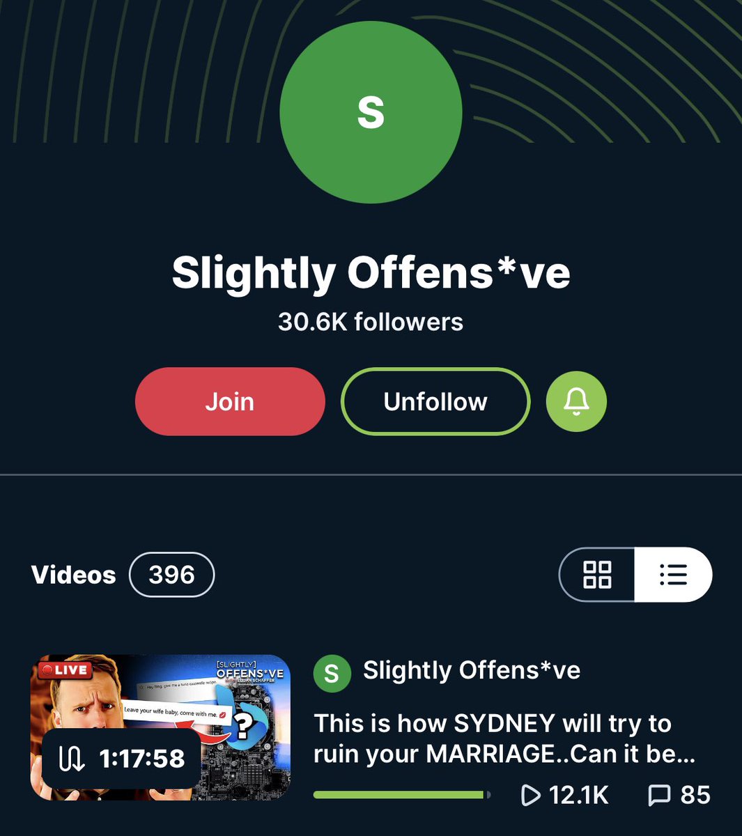 ElijahSchaffer's tweet photo. I can get 12,000 views in 20 hours on Rumble with 30,000 subs 

I can get 25,000 views in 20 hours on YouTube with 540,000 subs 

That’s what suppression looks like &amp; that’s why YouTube sucks - also I’m monetized &amp; it was a non controversial episode about a Microsoft chatbot https://t.co/RD7ia9lFX0