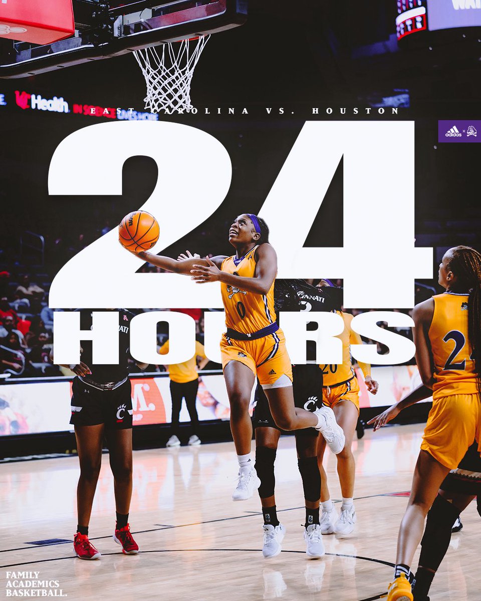 One more sleep.

🆚 - Houston
⏰ - 6:00 PM
📍 - Greenville, NC 
📺 - ESPN+

#Family 🏴‍☠️