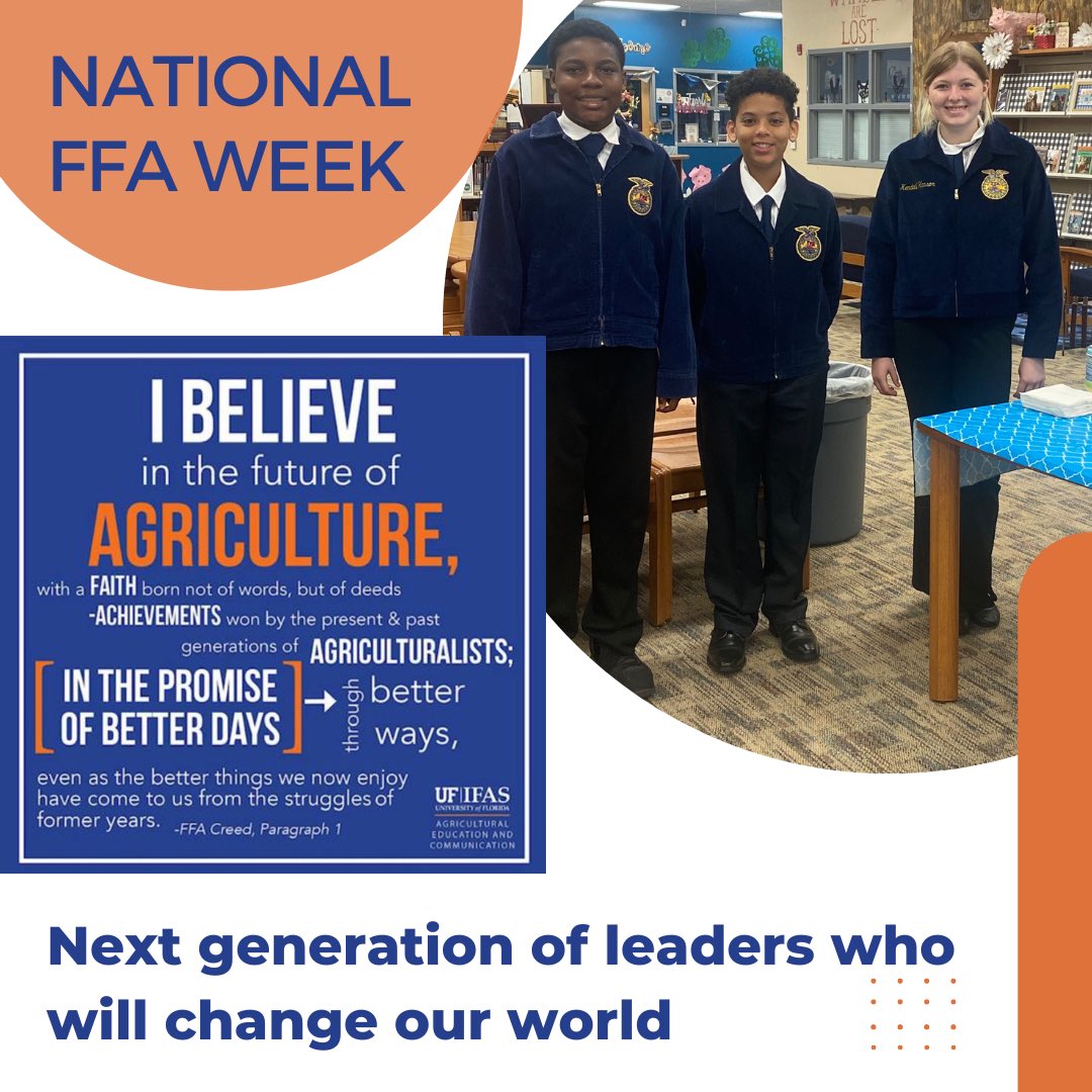 WolflakeMS_OCPS's tweet photo. Our Future Farmers of America (FFA) treated our staffulty to breakfast this morning as we celebrate National FFA Week. WLMS is very proud of our Leader WOLVES who are thriving under the exceptional guidance of their sponsor, Ms. Bennett. @mleftakis2 @ByrdOcps https://t.co/id95JM7MDh