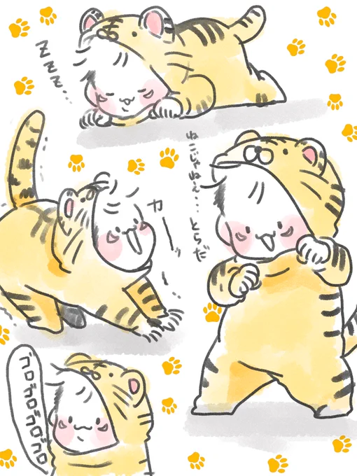 猫の日………いや彼は虎です 