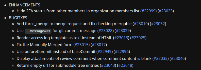 CKsTechNews's tweet image. #Gitea v1.18.5 is out
github.com/go-gitea/gitea…
