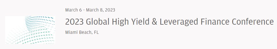 junkbondinvest's tweet photo. Anyone here going to the $JPM HY conference beginning of March? 

Open to meeting up. DMs open.#LevFinTwit drinks session going. https://t.co/r8b6AjAKmi