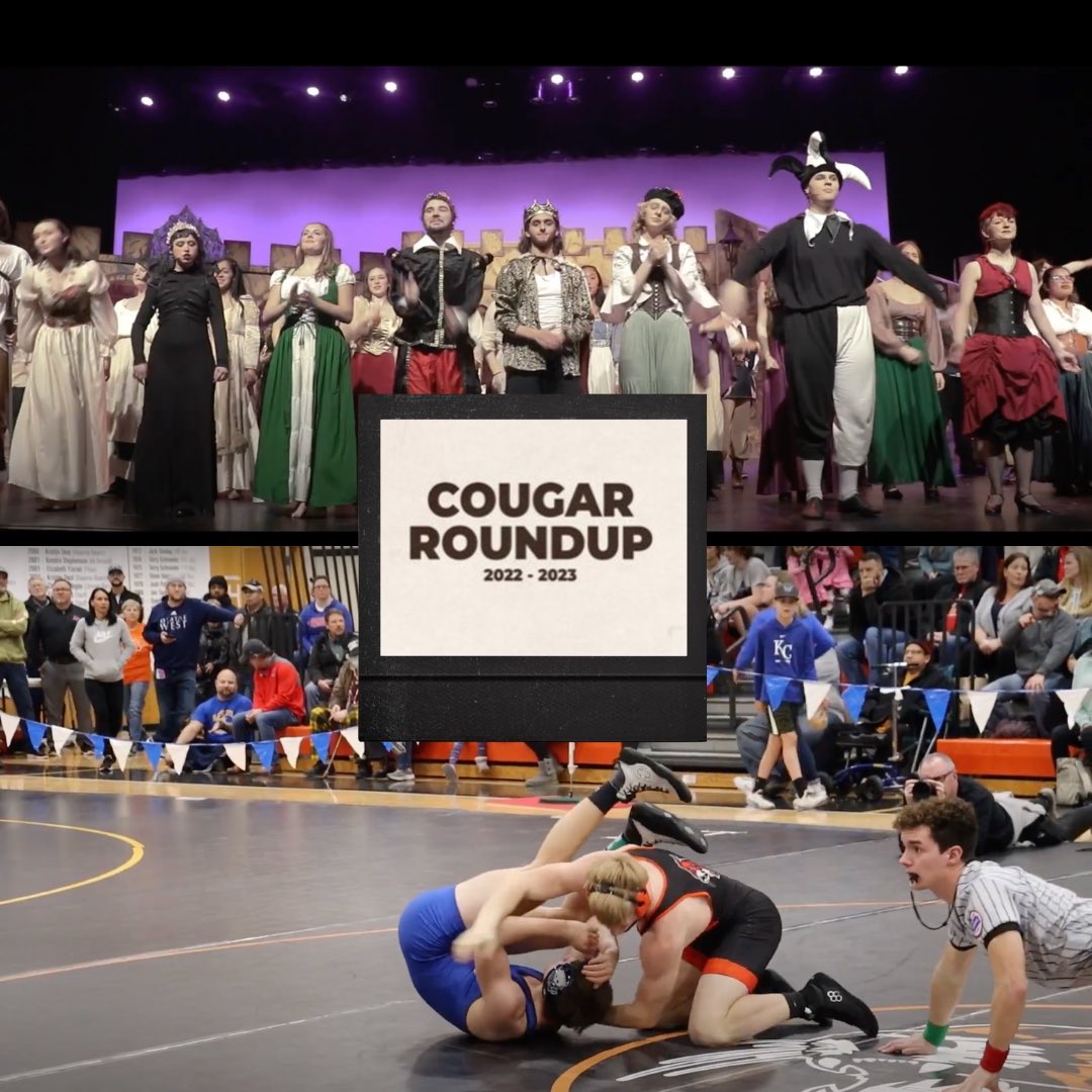 Watch the new Cougar Roundup now! Take a look at regional wrestling and hear more about the school’s musical “Once Upon a Mattress.” Watch it here now!!! youtu.be/1uAaWAdJ__s