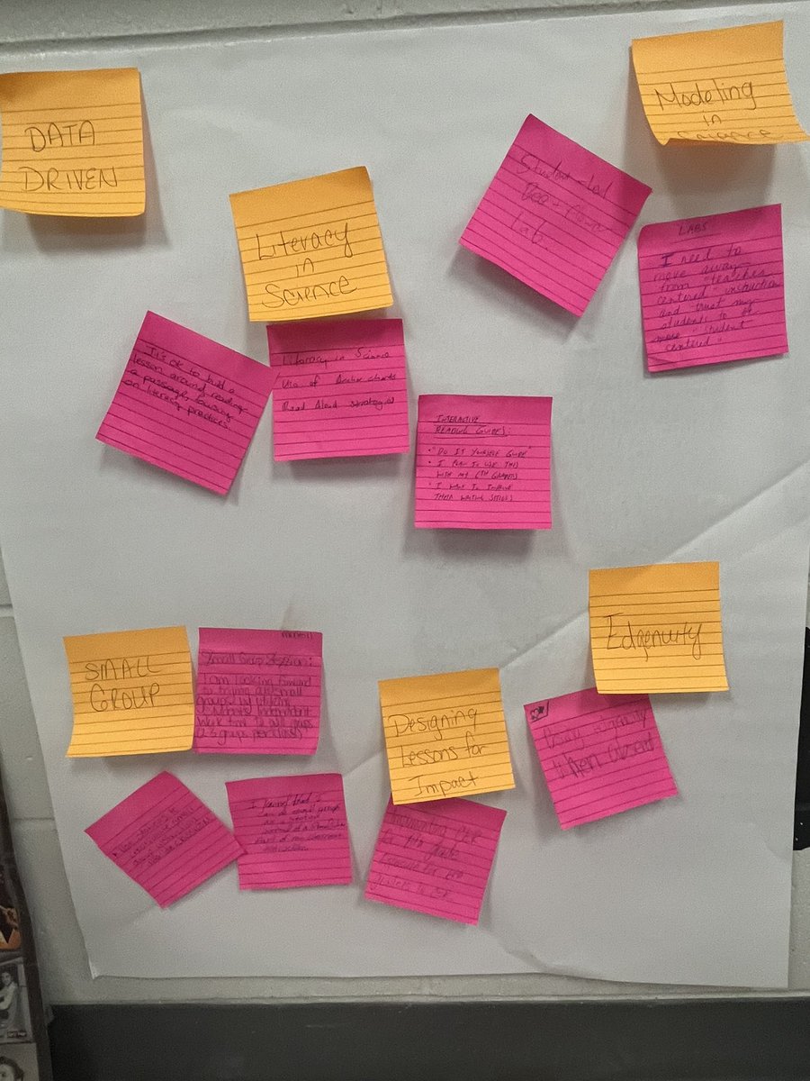TaliciaLSmith's tweet photo. CCS teachers are the best and Science teachers are the best of the best. Spending the day analyzing, strategizing and creating action plans for student success. #CCSleads #CumberlandCoSchools #DBMS_Hawks https://t.co/O6C08Vbuwz