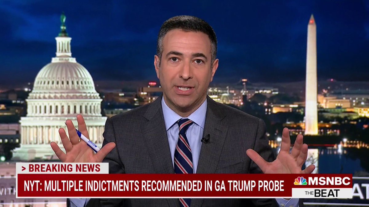TheBeatWithAri's tweet image. Jury in Georgia Trump inquiry recommends multiple indictments, forewoman says: