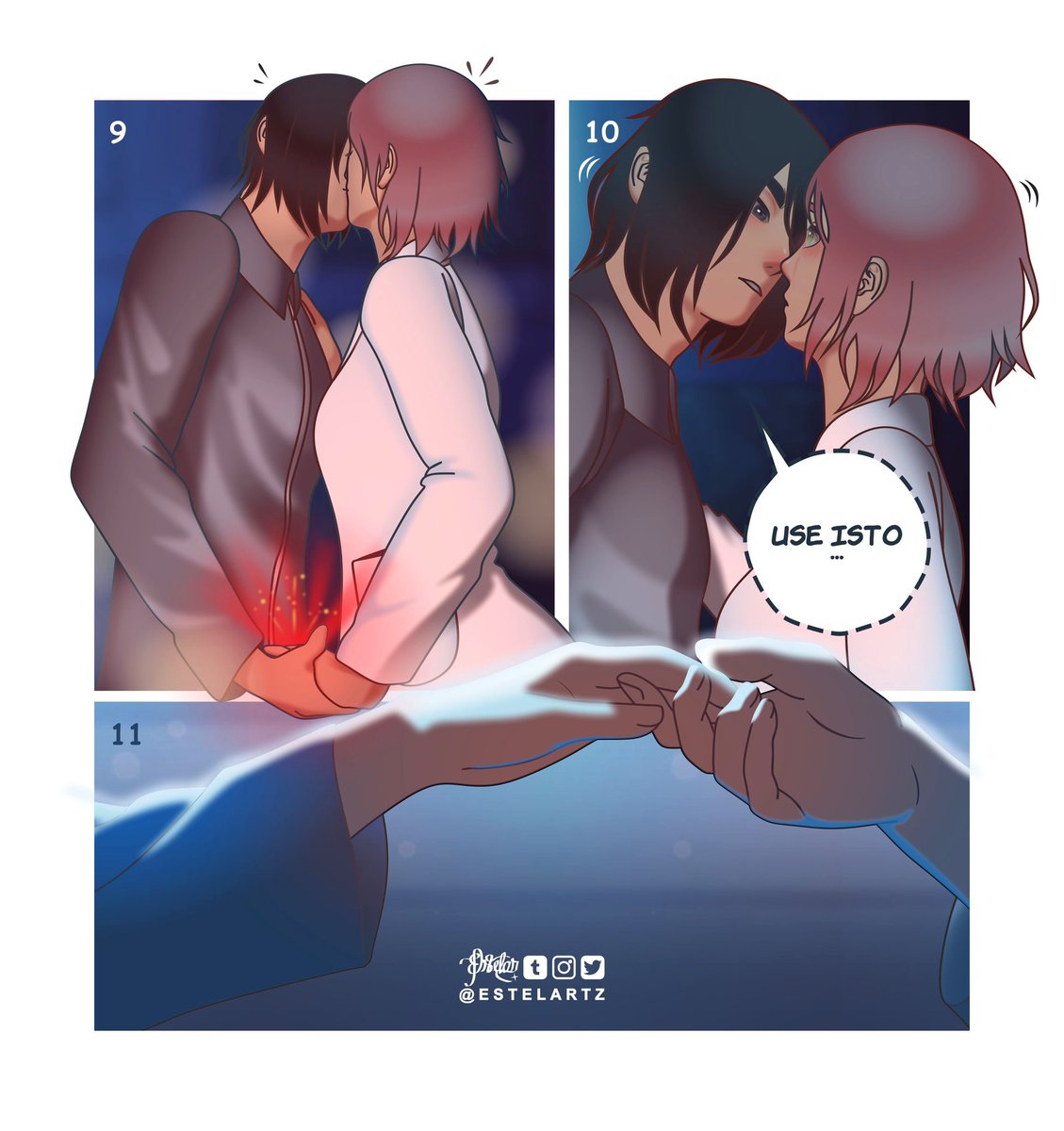 estelartz's tweet photo. um presente de Sasuke 💍
#Sasusaku
#NARUTO https://t.co/NRzuK5rGIM