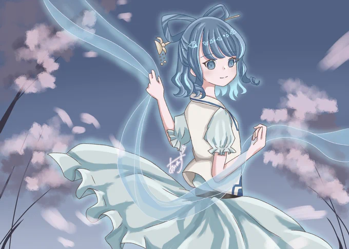 #毎月22日は青娥娘々の日 #2月22日は青娥娘々の日 #東方Project 霍青娥 