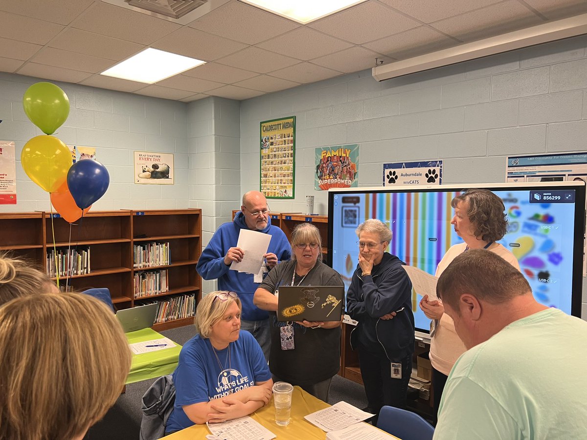 What a great Gold Day!  Principal <a href="/karentopping1/">Karen Topping</a> brought the energy and the staff was ready to work.  Looking forward to seeing the kids tomorrow!