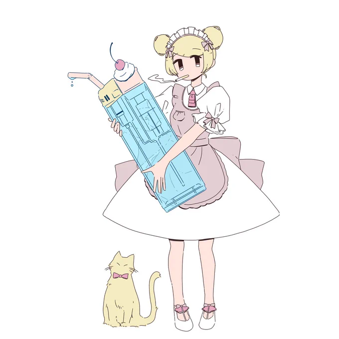 #これを見た人はメイドをTLに放流しよう 