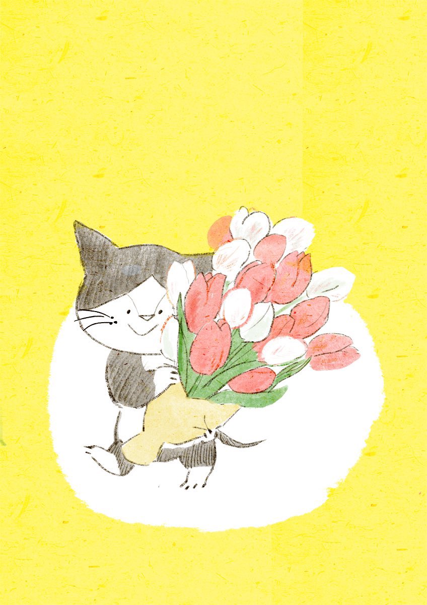 「#猫の日 」|ももろ　4／20発売絵本「パンダのパクパクきせつのごはん」のイラスト