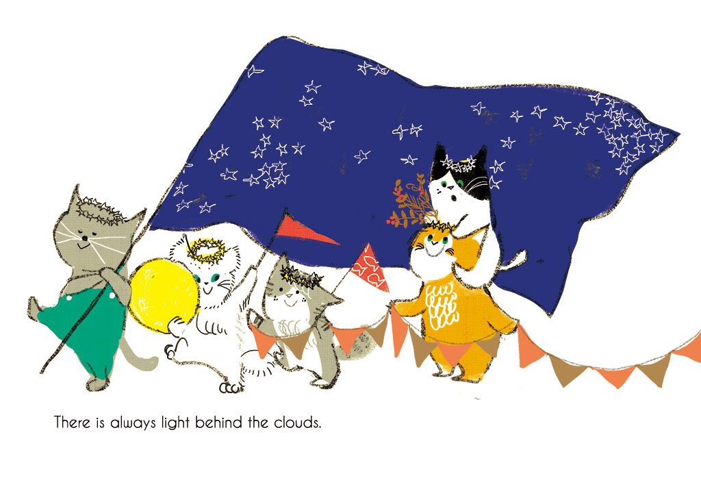 「#猫の日 」|ももろ　4／20発売絵本「パンダのパクパクきせつのごはん」のイラスト