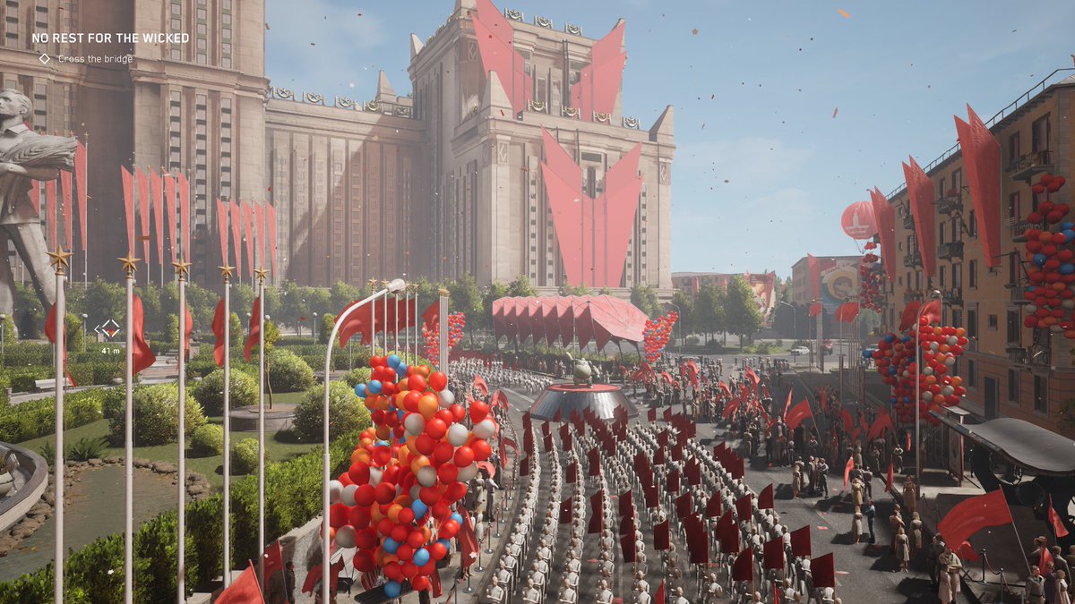 J_Posey08's tweet image. So far I&apos;m digging this game, and it is def giving off those amazing Bioshock vibes. #AtomicHeart #XboxSeriesX #RobotsSuck