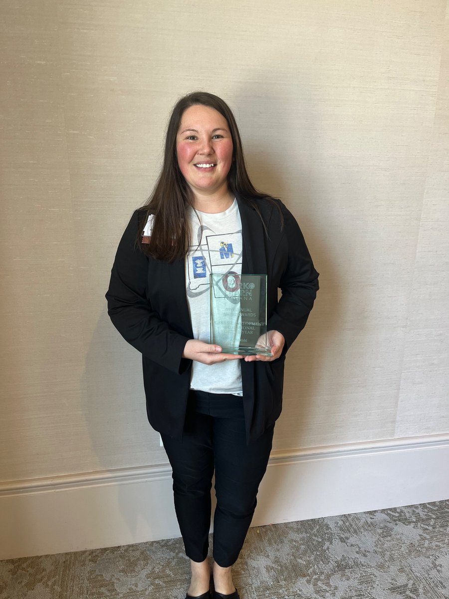 MrsAprylKidd's tweet photo. I was honored to be recognized as Work + Learn Indiana’s Career Development Professional of the Year! I am fortunate to have the opportunity to lead @COSMOSIndiana and work with teachers, leaders, and students from @SCSJugRox, @MCSBlueJackets, and @Orleans_Schools .

#INIMPACT23 https://t.co/ZAeP0w40rE
