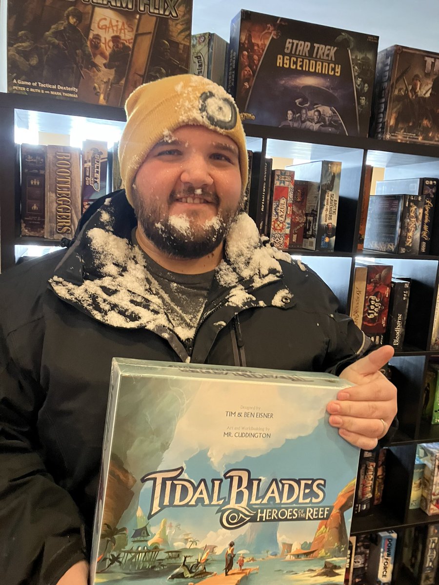 Join Casey tonight and get out of the Snow for a Tuesday Edition of Boardgame Club. Everyone welcome