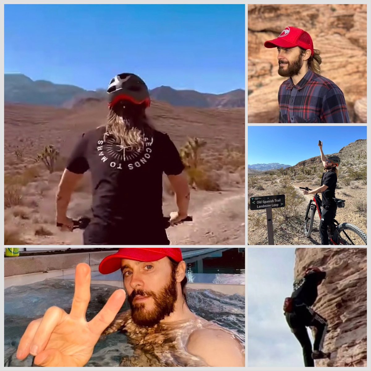 Rolynon247's tweet photo. Living his best life. ❤️😍 #JaredLeto  #jaredleto #echelon #loveletolwtomaniac https://t.co/d36eyGqnLE