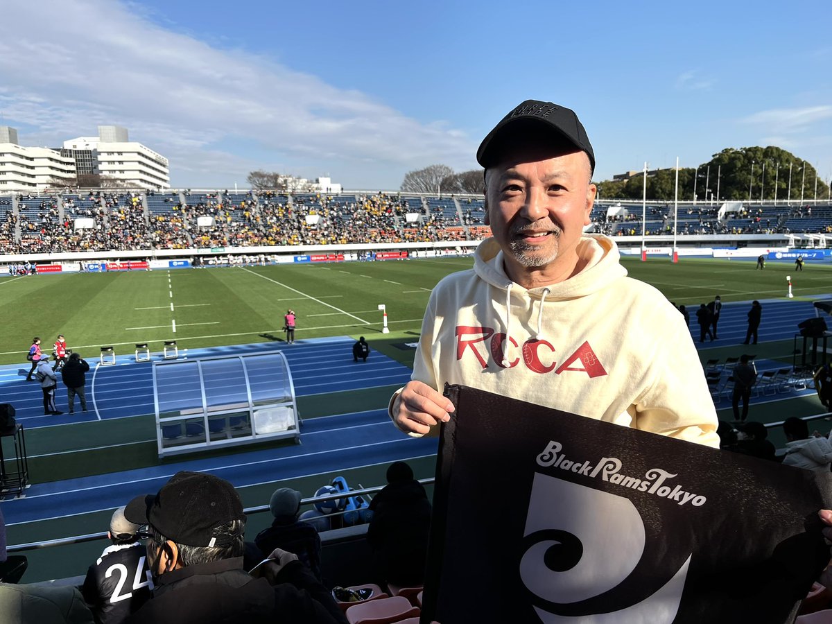 20188chion's tweet photo. 2/18 #駒沢オリンピック競技場
#リコーブラックラムズ東京
#ブラックラムズ東京
#リーグワン
#ラグビー https://t.co/nSV9ozrlLu