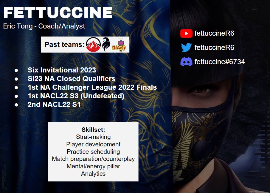 LFT as Coach/Analyst for T1

Despite a lackluster performance at SI/joining the team on the first day of groups, we improved and went neck and neck with the tourney's frontrunners later on. I have learned and am hungry to compete internationally

Portfolio docs.google.com/presentation/d…