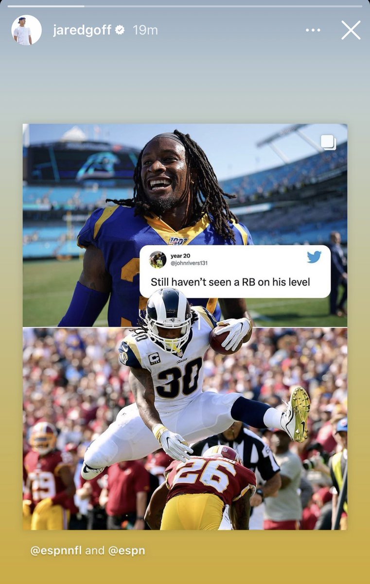 HoldenCantor's tweet photo. Jared Goff shared this on his Instagram and he’s right.. prime @TG3II was a different breed https://t.co/rhfyyXu4fG